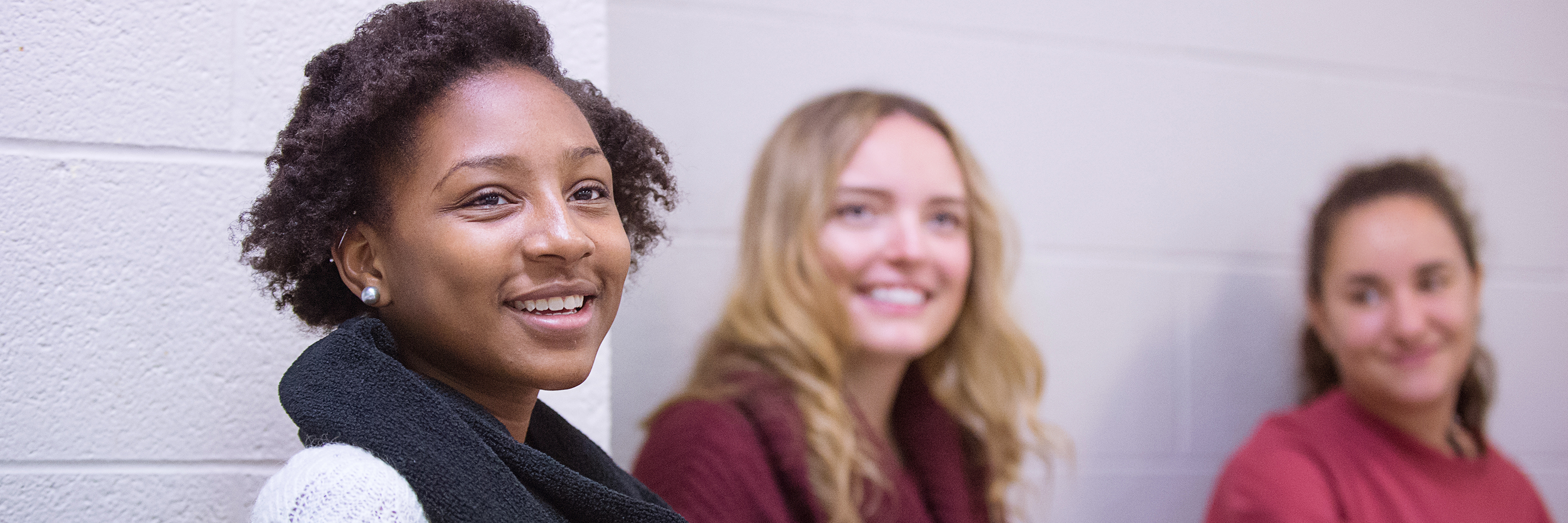 Department of Speech and Hearing students participate in class on the Indiana University Bloomington campus.